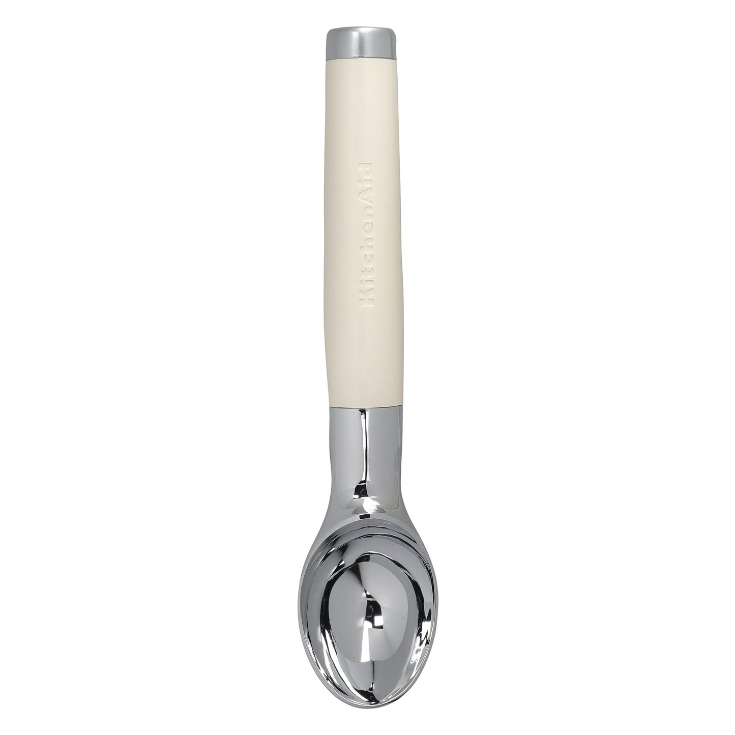 KitchenAid Pizza Cutter and Slicer, Pizza Oven Accessories, Durable and Easy to Clean Almond Cream