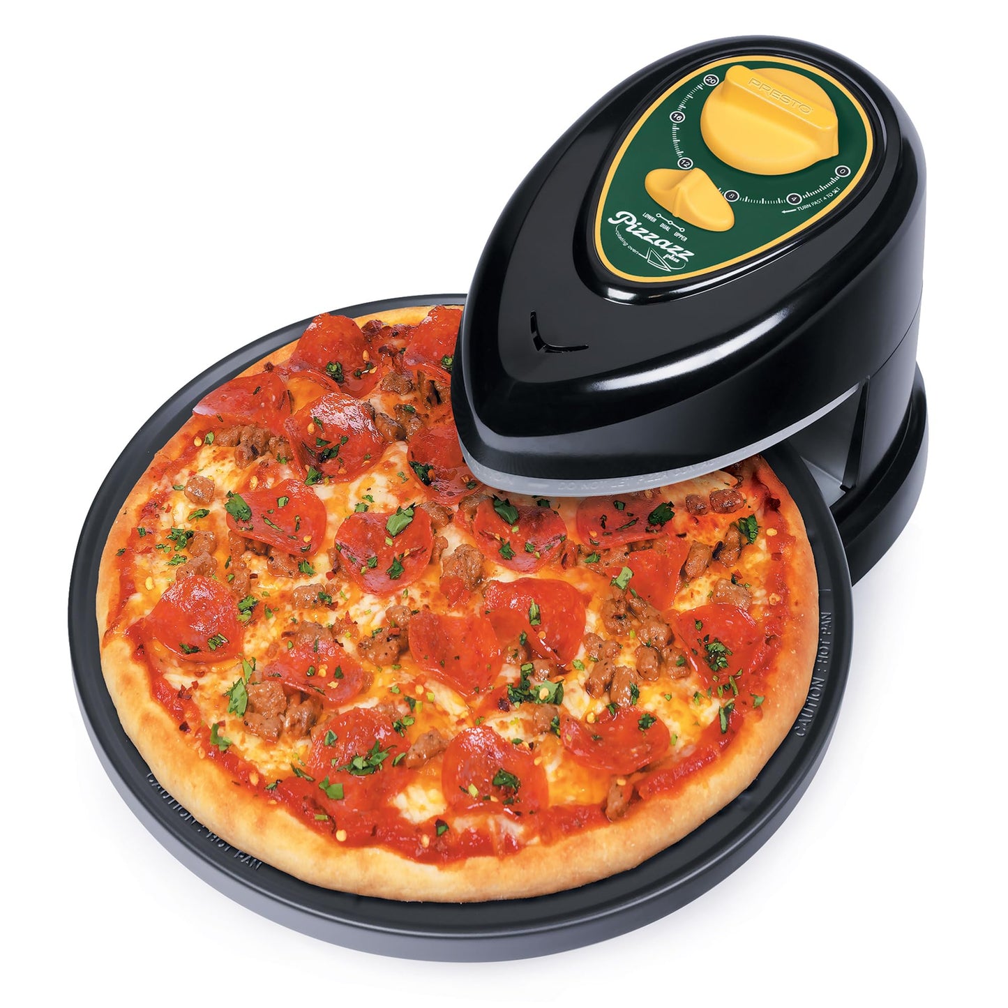 Presto 03430 Pizzazz Plus Rotating Oven, Black